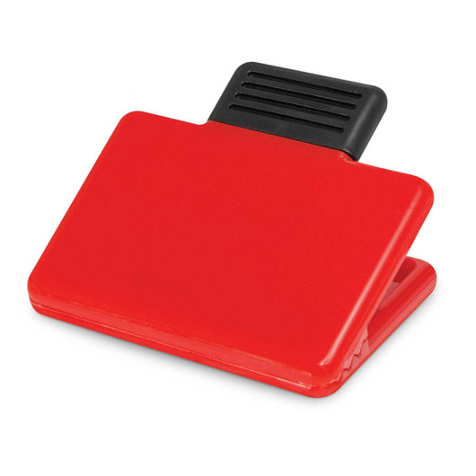 Rectangular Magnetic Clips Red